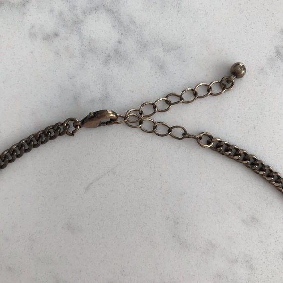 Forever 21 Crystal Gem Necklace - Picture 3 of 7